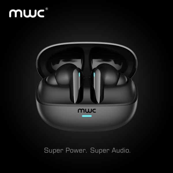 MWC ASVA Pro | Ultra Premium | Hybrid ANC (6 mics) | 10mm±0.1mm Driver | 90H Play Time (800mAh Battery) | 45ms Ultra Low Latency | iPx6 Water Resistance | Dual Device Pairing | Bluetooth 5.4 - Image 8