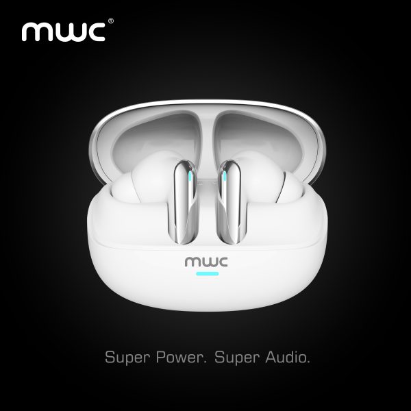 MWC ASVA Pro | Ultra Premium | Hybrid ANC (6 mics) | 10mm±0.1mm Driver | 90H Play Time (800mAh Battery) | 45ms Ultra Low Latency | iPx6 Water Resistance | Dual Device Pairing | Bluetooth 5.4 - Image 9
