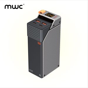 MWC PowerPulse MP30K I 65W Ultra-Fast Charging I 30000mAh Li-Polymer Battery I Eight-Fold Multi Layer Security I Digital Display I Mini Size I Supported for Laptop, Mobile phone, MacBook & All other Devices  I