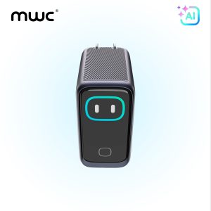 MWC MGF100 Pro | 100W 3-Port Smart AI Premium Charger | GaN Charger with AI Display & Touch Control | Upto 100W Single-Port Charging | 12 Layers of Safety Protection | Supported for Macbook, Laptop & Mobile Phones.